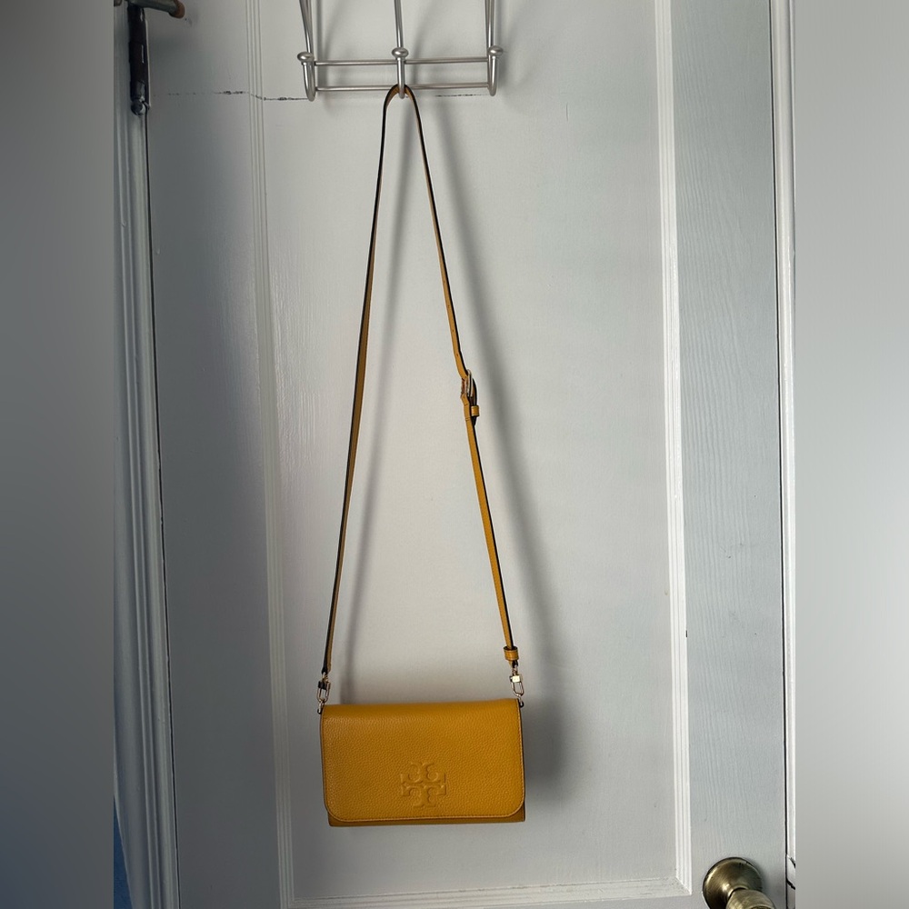 Tory Burch Yellow Crossbody Bag